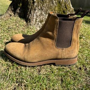Frye Suede Chelsea Boots (Bowery Chelsea)